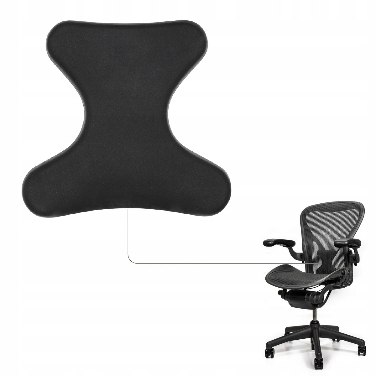 Houbička PostureFit pro křeslo Herman Miller Aeron, • Ceny