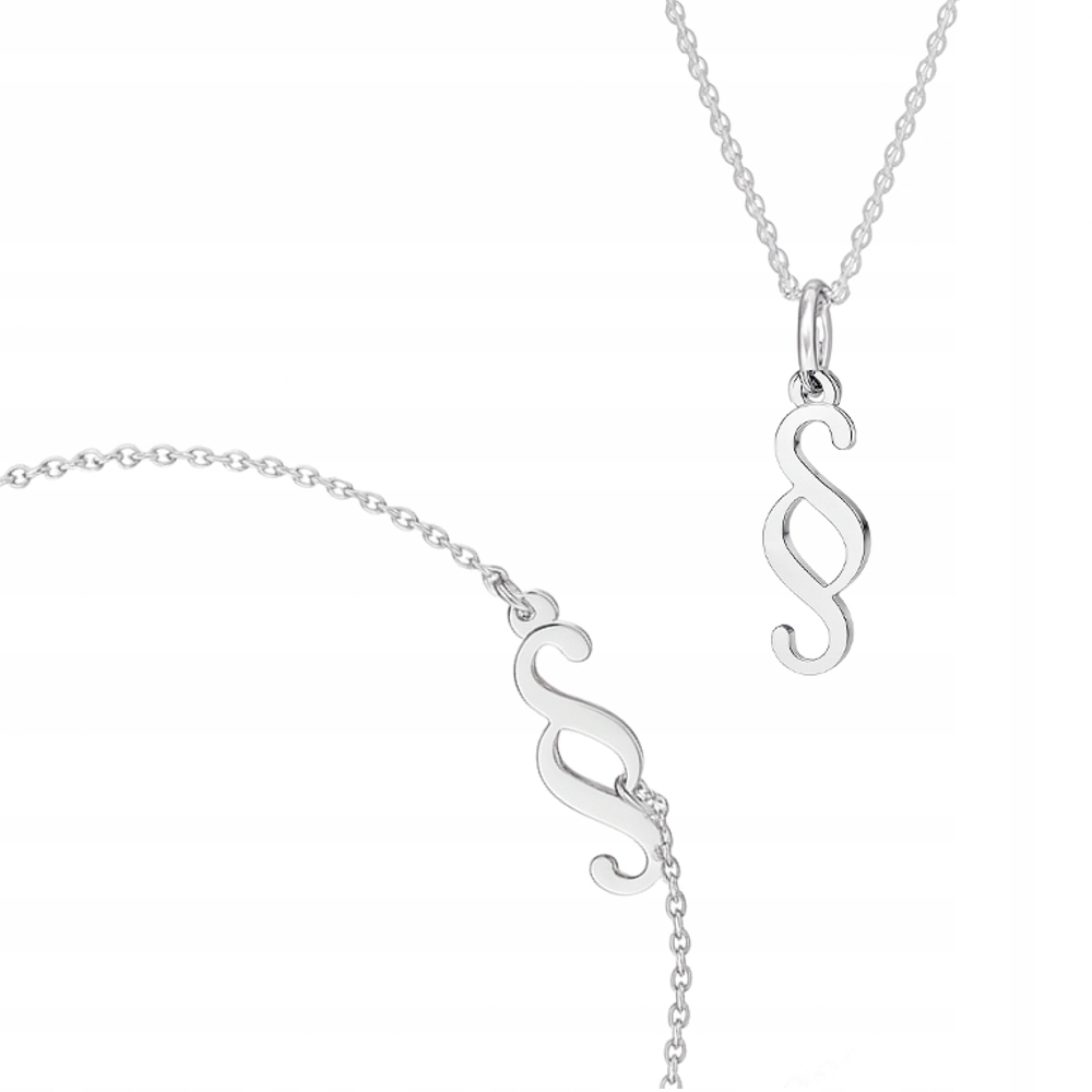 Sada stříbrných šperků Parague Rolo Stříbro Dárek pro právníka