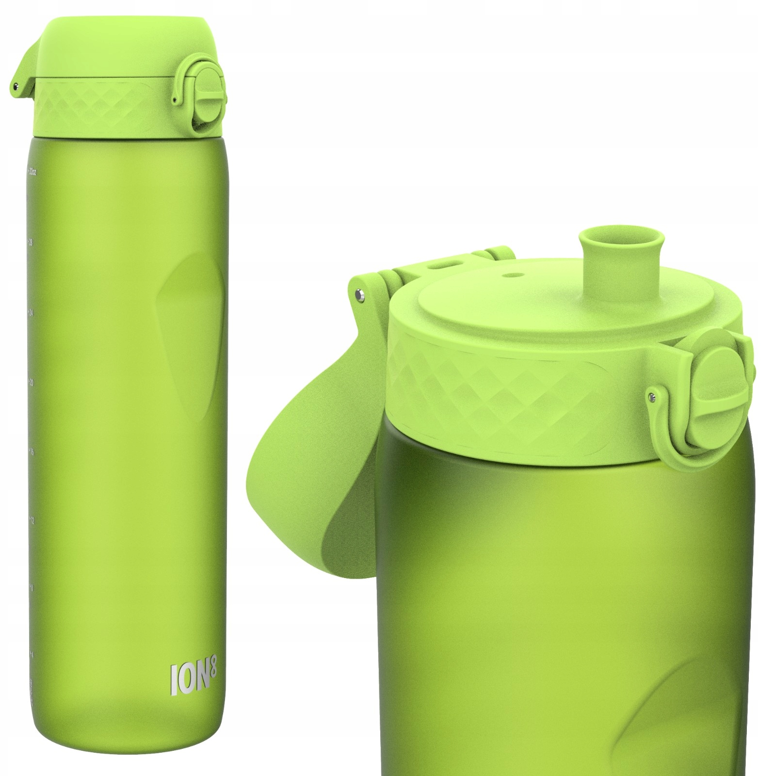 Duży Zielony Bidon Butelka Premium Do Biura Siłownia ION8 1 Litr