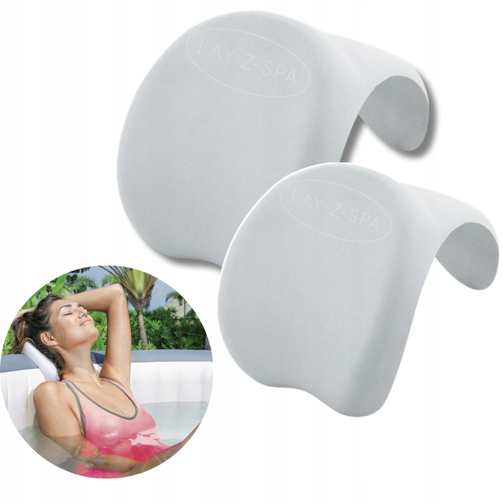 Polštář do vířivky Sada 2 kusů Opěrek Hlavy do lázní, polštář Bestway bazénu