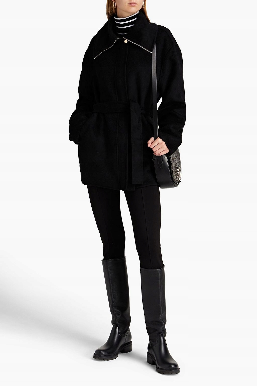 Oversized vlněný kabát Sandro 34