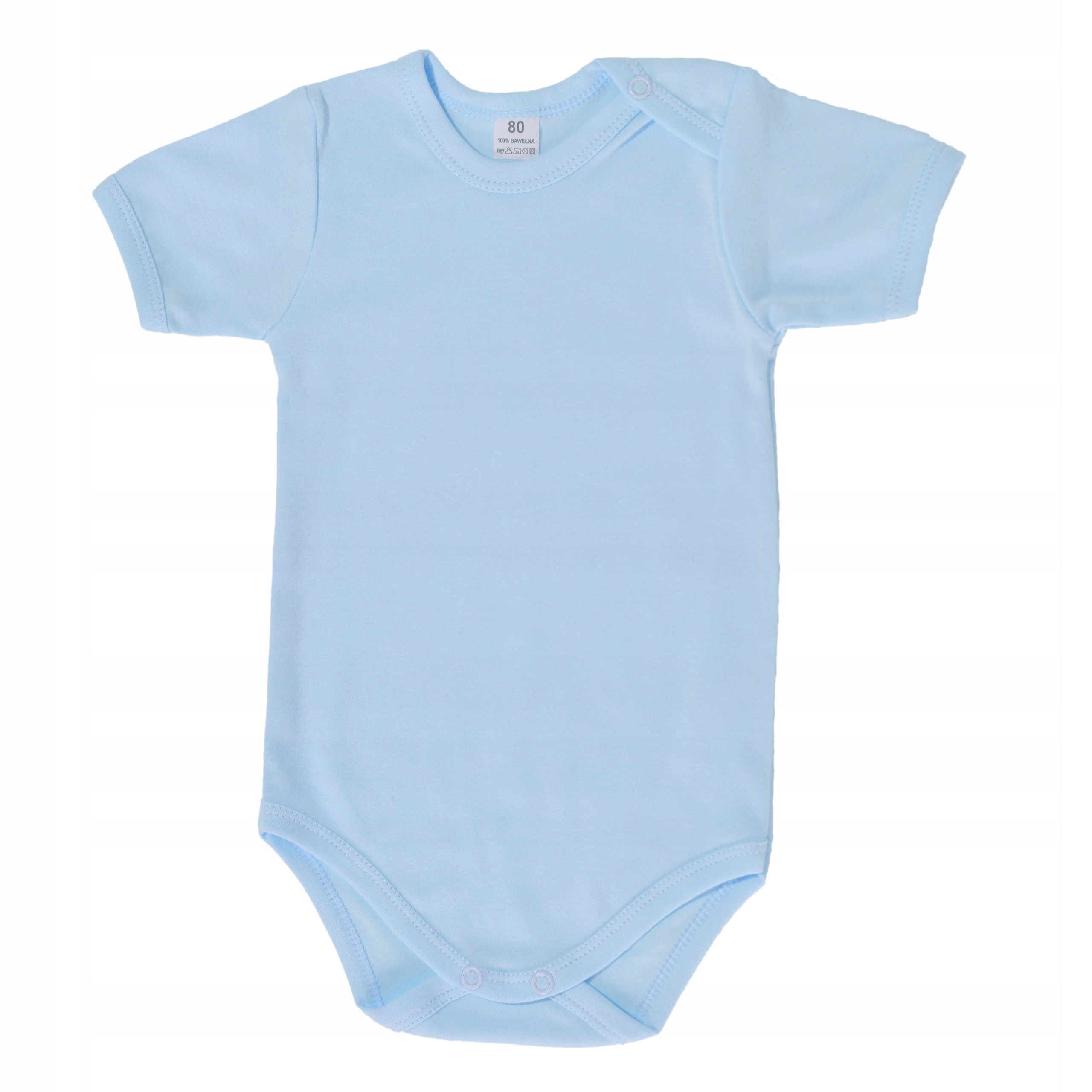 BODY DZIECIĘCE NIEMOWLĘCE NIEBIESKI JASNY R86