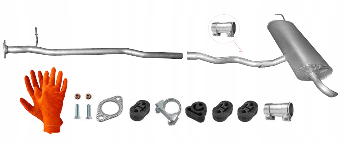 Nissan Qashqai 1.5 dCi 2WD 76-78 kW (2006-2009) Trubka Tlumič