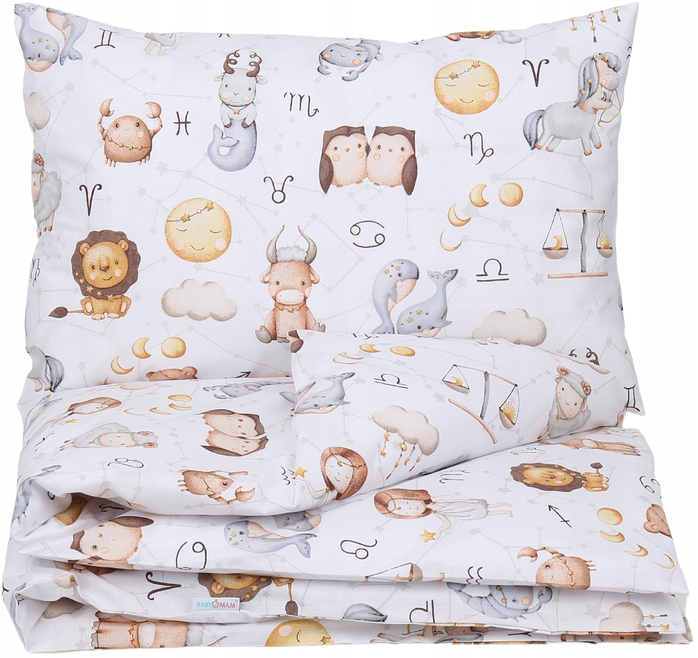 POŚCIEL DO ŁÓŻECZKA 120x60 DZIECIĘCA NIEMOWLĘCA 120X90 cm 2EL BABYMAM