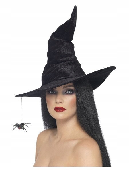 

Kapelusz Wiedźmy Z Pająkiem Halloween Czarownica