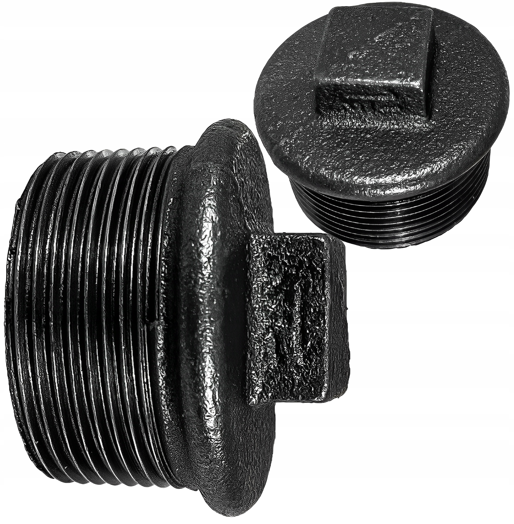 KOREK ZAŚLEPKA Z OBRZEŻEM 11/2" DN40 6/4'' ST