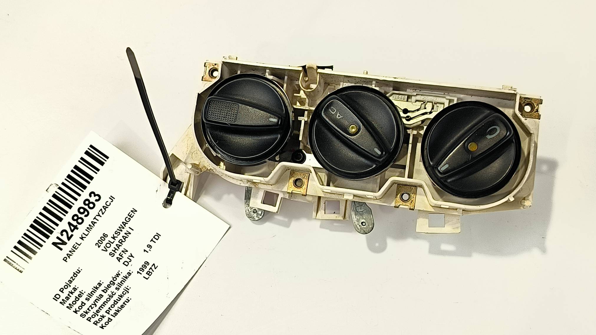 Unite commande clima 95NW18D451A VOLKSWAGEN SHARAN et
