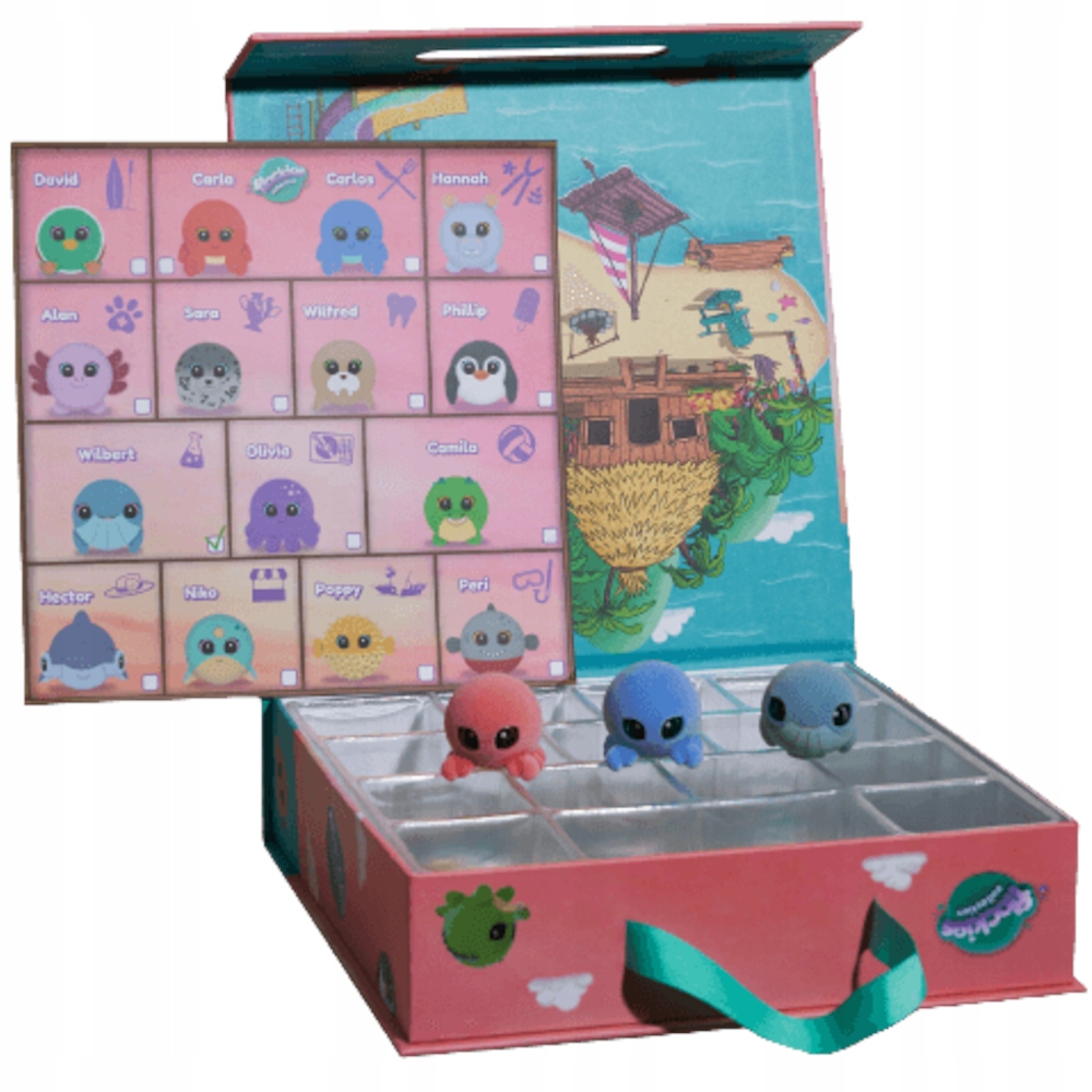 FLOCKIES DOMEK Tropikalna Wyspa NOWA SERIA 2 !!! Bohater Świnka Peppa