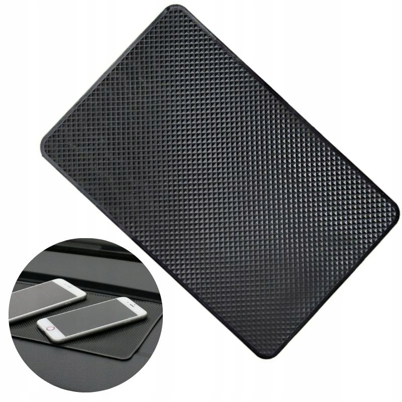 MATA ANTYPOŚLIZGOWA DO SAMOCHODU DUŻA PODKŁADKA NA TELEFON DO AUTA XXL