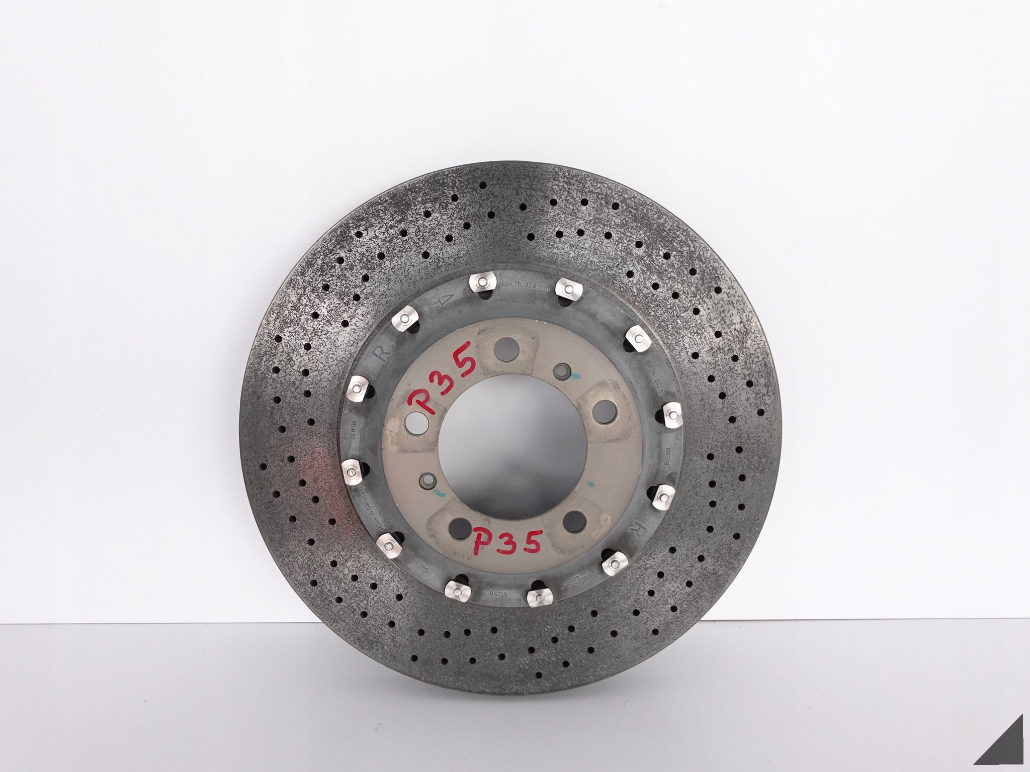PORSCHE 997 GT2 GT3 06-12 disc CERAMICZNA front