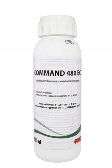 

Command 480 Ec 0,25L Chlomazon Chwasty W Rzepaku