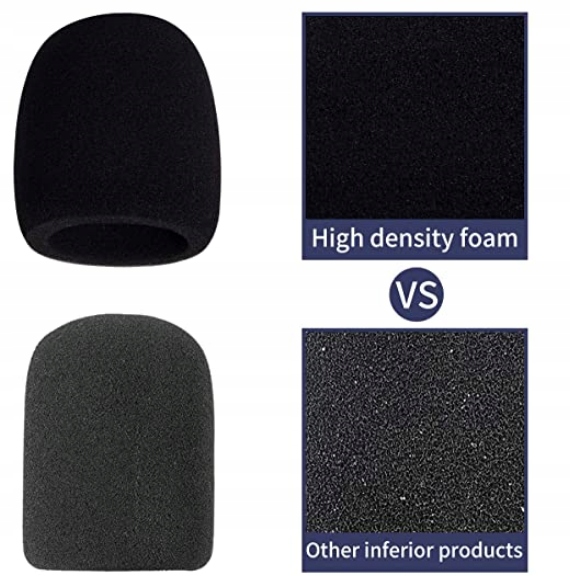 GĄBKA BLUE YETI MIKROFON STUDYJNY OSŁONA OWIEWKA Kolor czarny