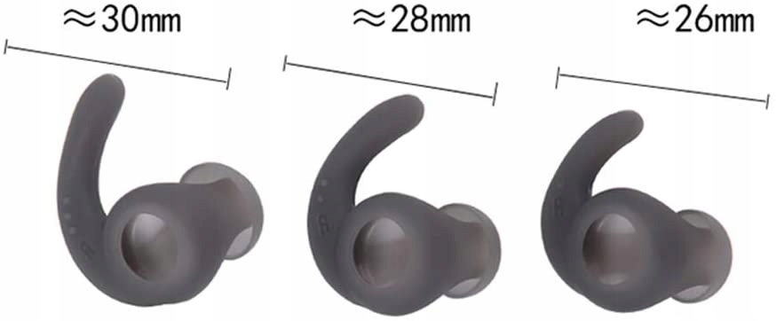 ZESTAW NAKŁADKI WKŁADKI GUMKI DO JBL T280BT S, M,L Kod producenta EX10