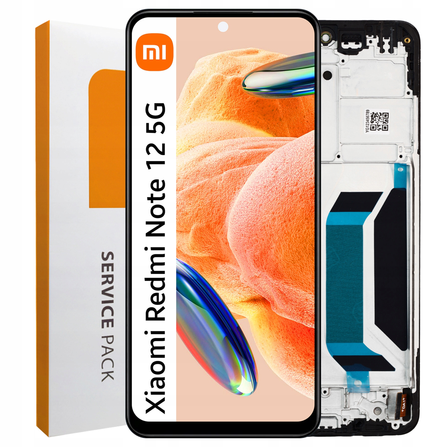 Displej pro Xiaomi Redmi Note 12 5G LCD displej Rámeček Originální Zila