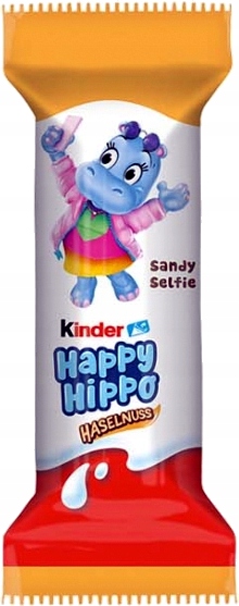 Oplatek Kinder Happy Hippo Hazelnut Ferrero Display 20,7 g x 28 Kusů