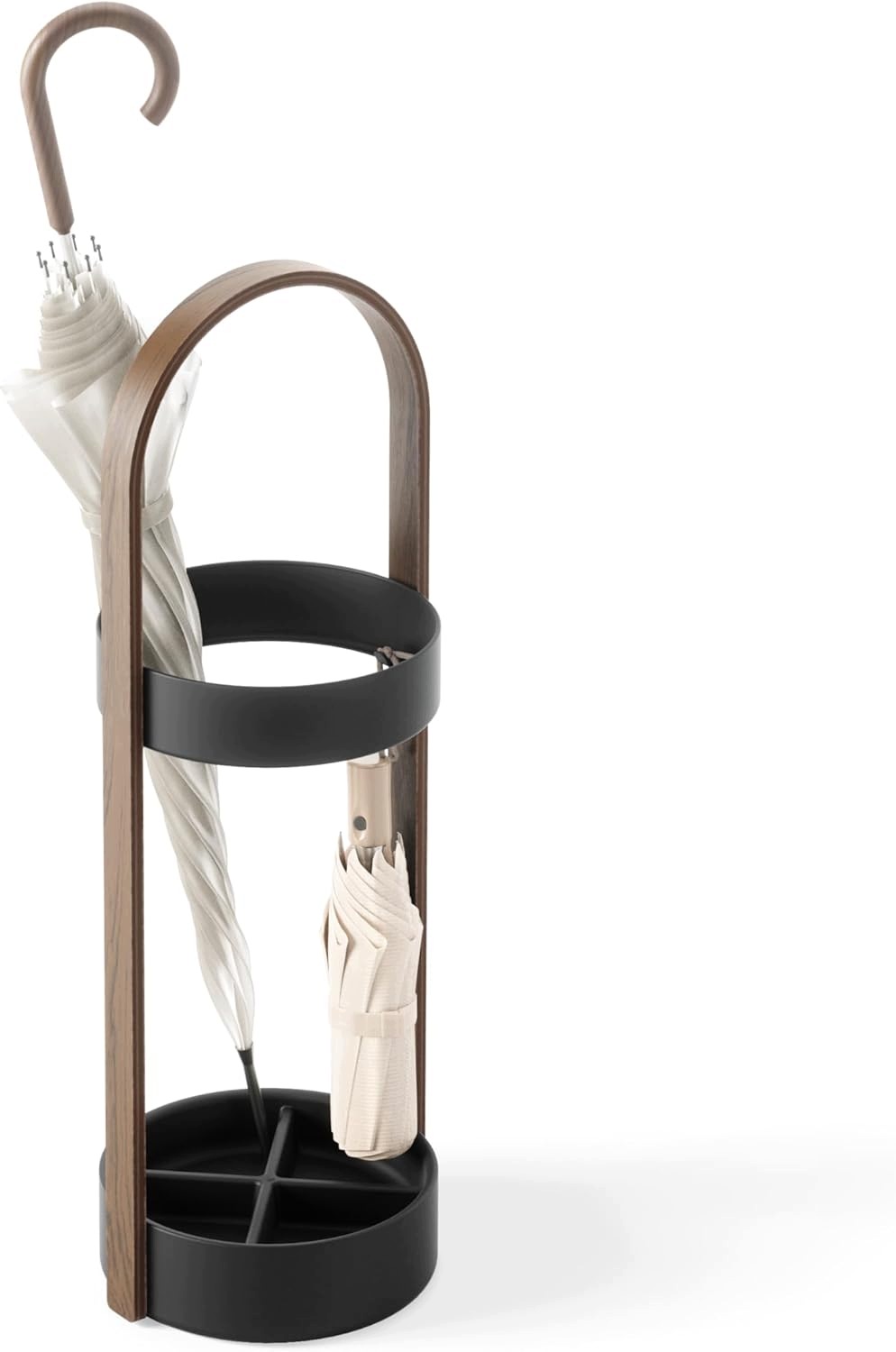 Stojan Na Dáždnik Bellwood Čierny, Orechový, Moderný, 68,5 CM