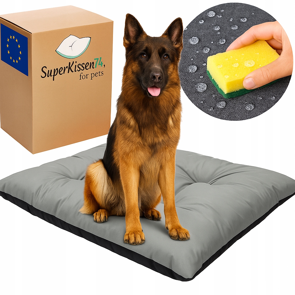 Levně Pelíšek potah kotec Polštář Voděodolný 120X80 Šedý