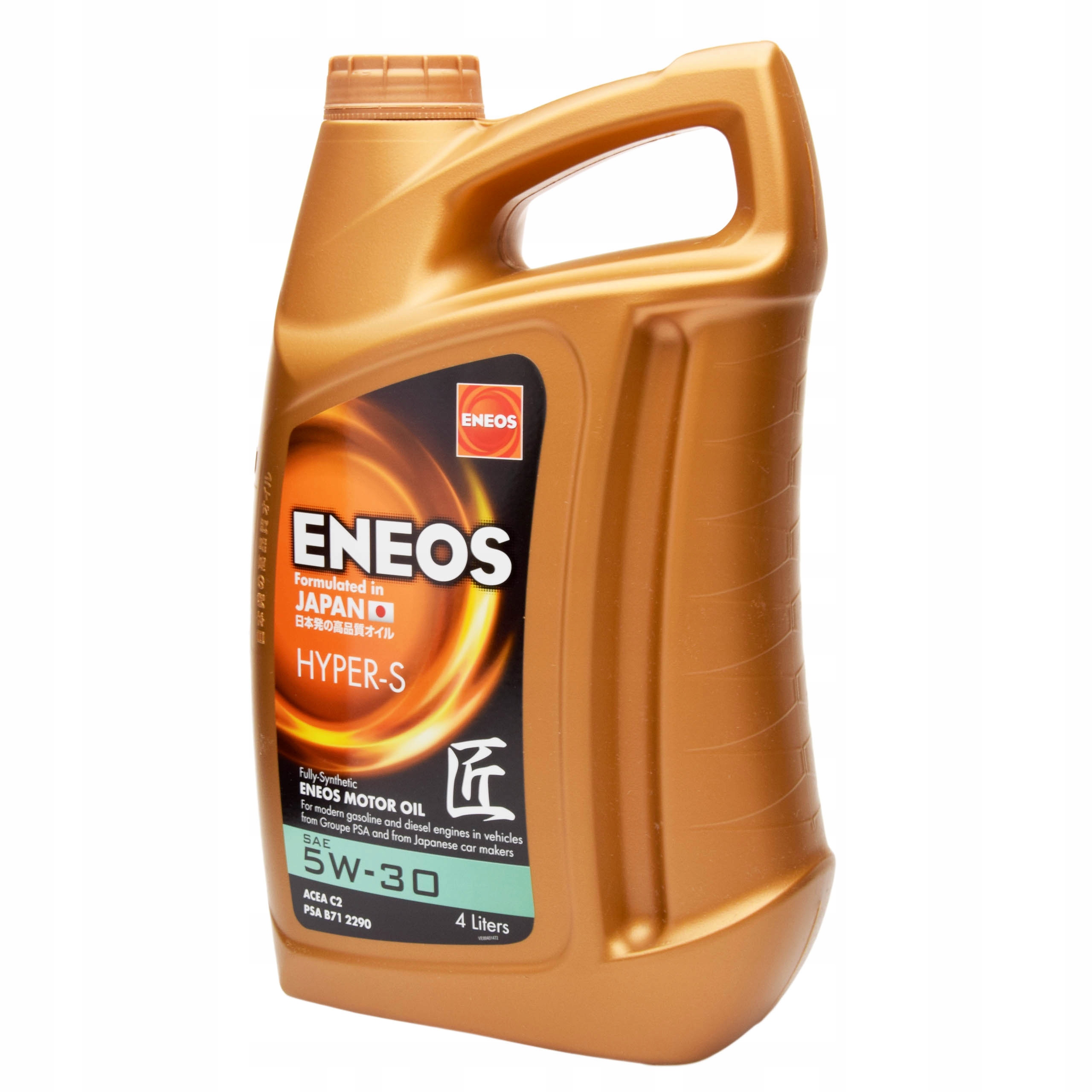Syntetický motorový olej Eneos Premium Hyper S 4 l 5W-30