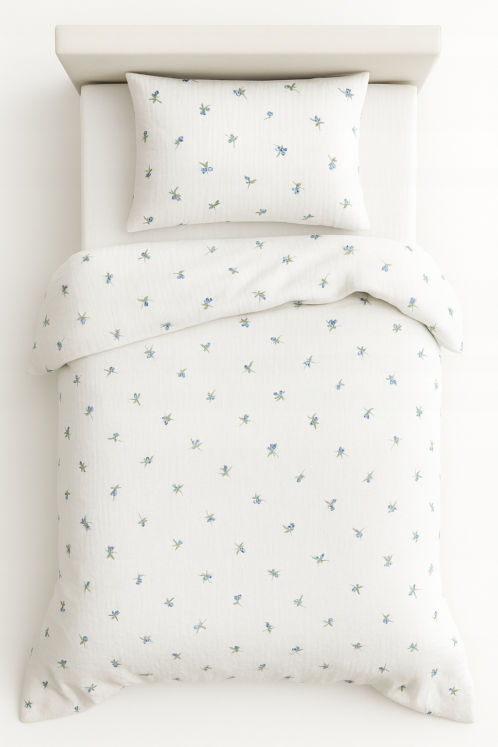 Povlečení Mušelínové 220x200 2 povlečení 70x80 Borůvky bavlna komplet Matex