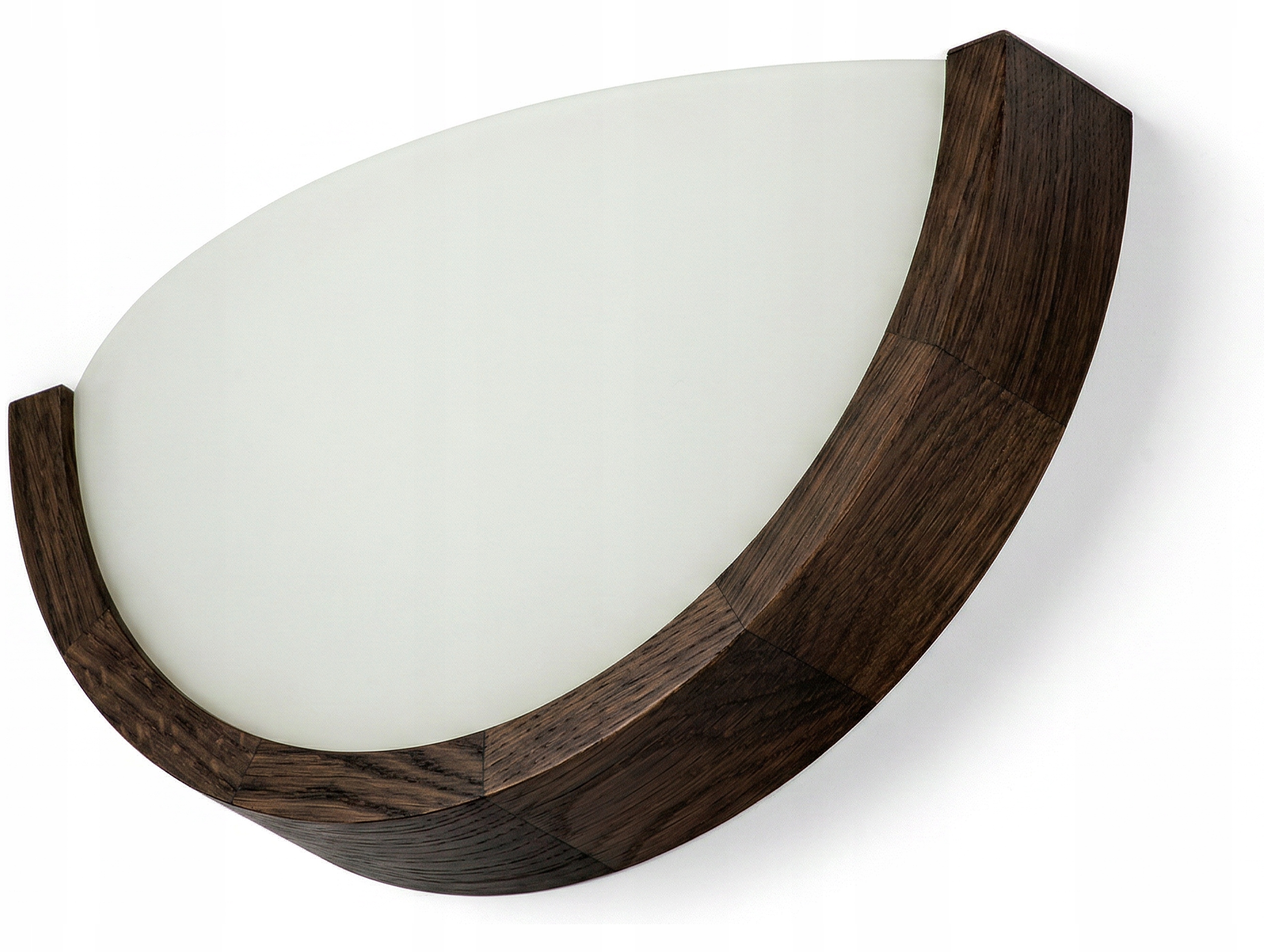 Nástěnná lampa Orion fi275 Poloplafon Tmavý Dub do obývacího pokoje kuchyně Stylová