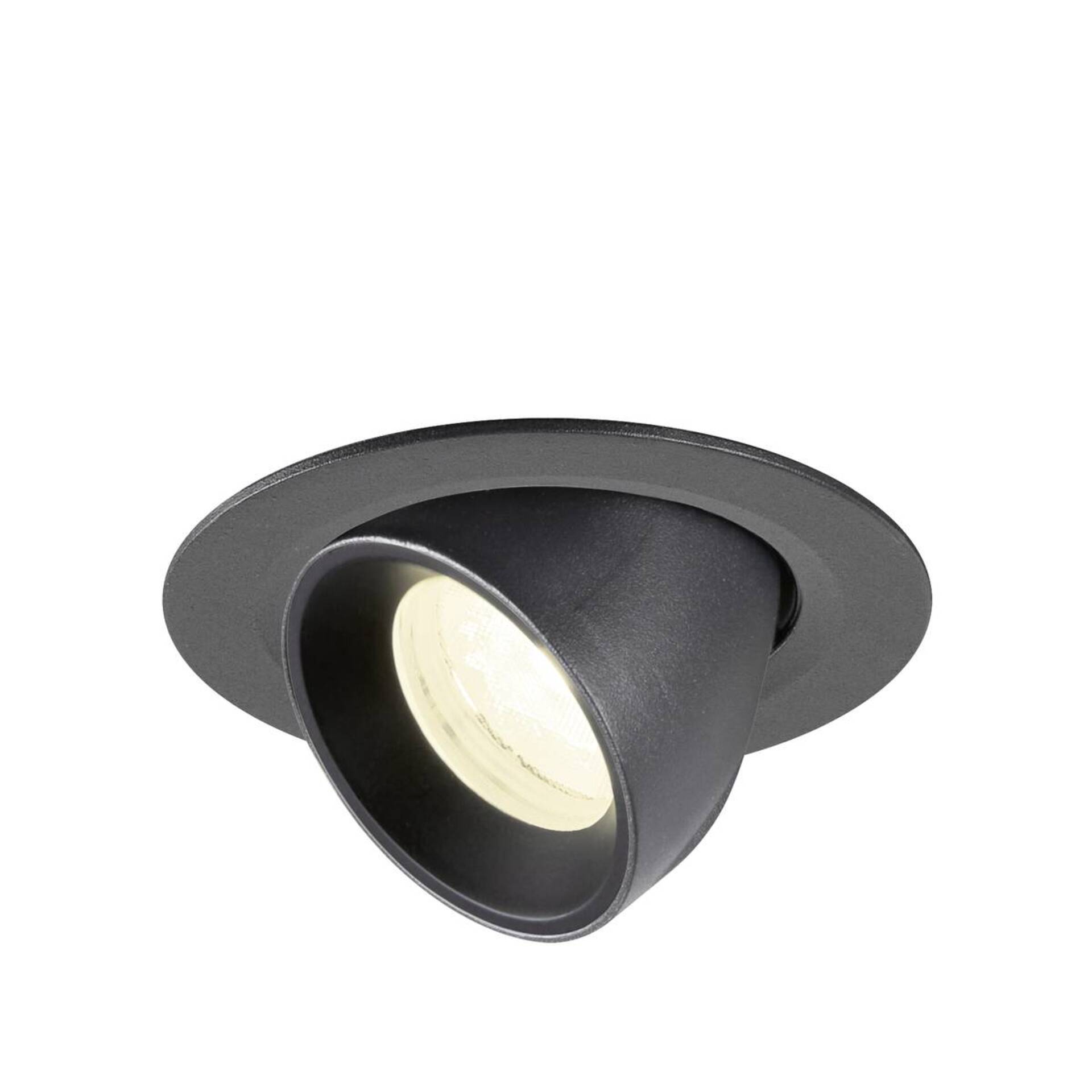 Stropné bodové svietidlo Slv Numinos Gimble Xs 4000K 40 ° IP20 čierne