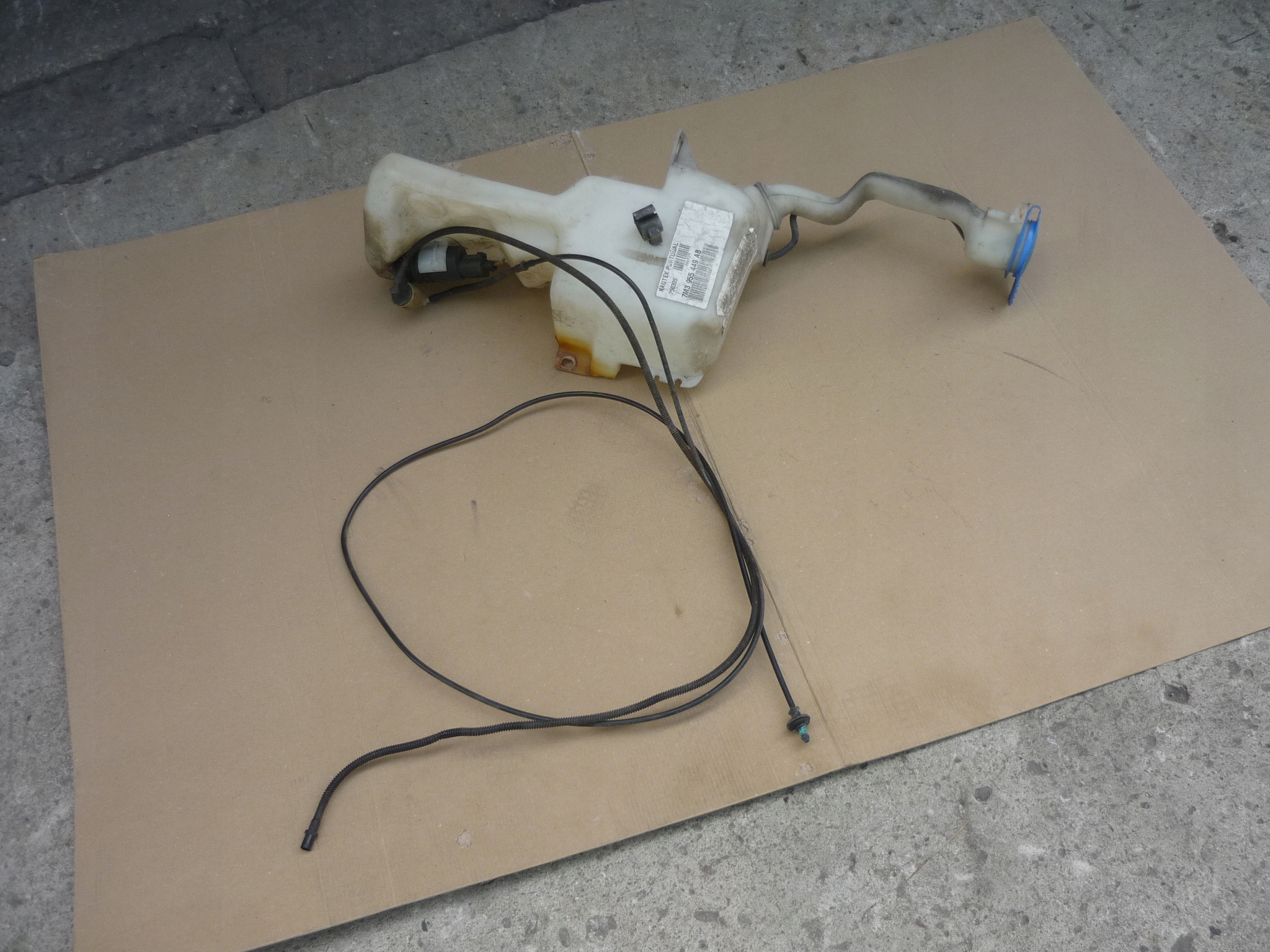 БАЧОК ОМИВАЧА + НАСОС + ДРОТИ VW SHARAN РЕСТАЙЛІНГ 00-10