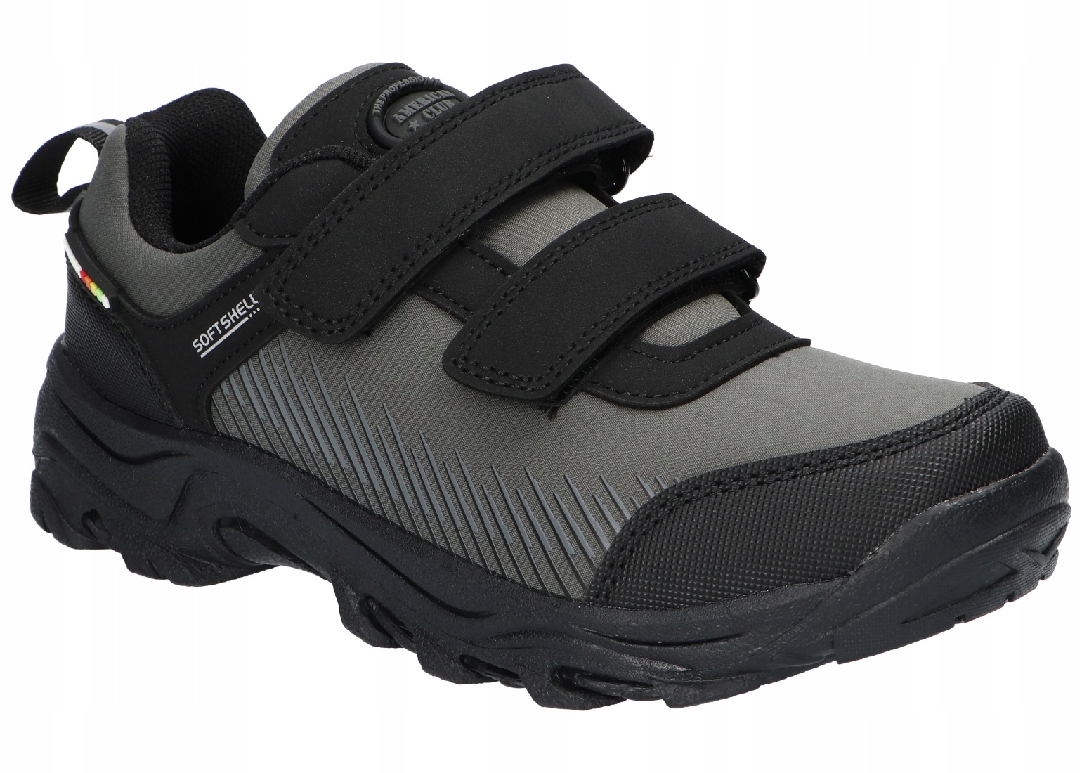 American Club WT293 Trekkingi Buty Sportowe Softshell Dziecięce Rzep Gr 35