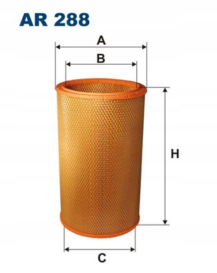 

Filtron Ar 288 Filtr powietrza