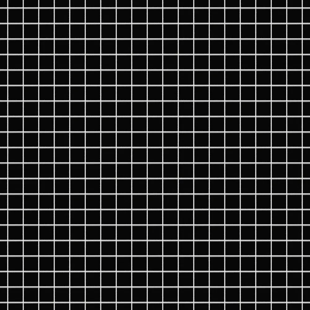 MOZAIKA CERAMICZNA SQUARE BLACK CZARNA MAT Szerokość produktu 30 cm