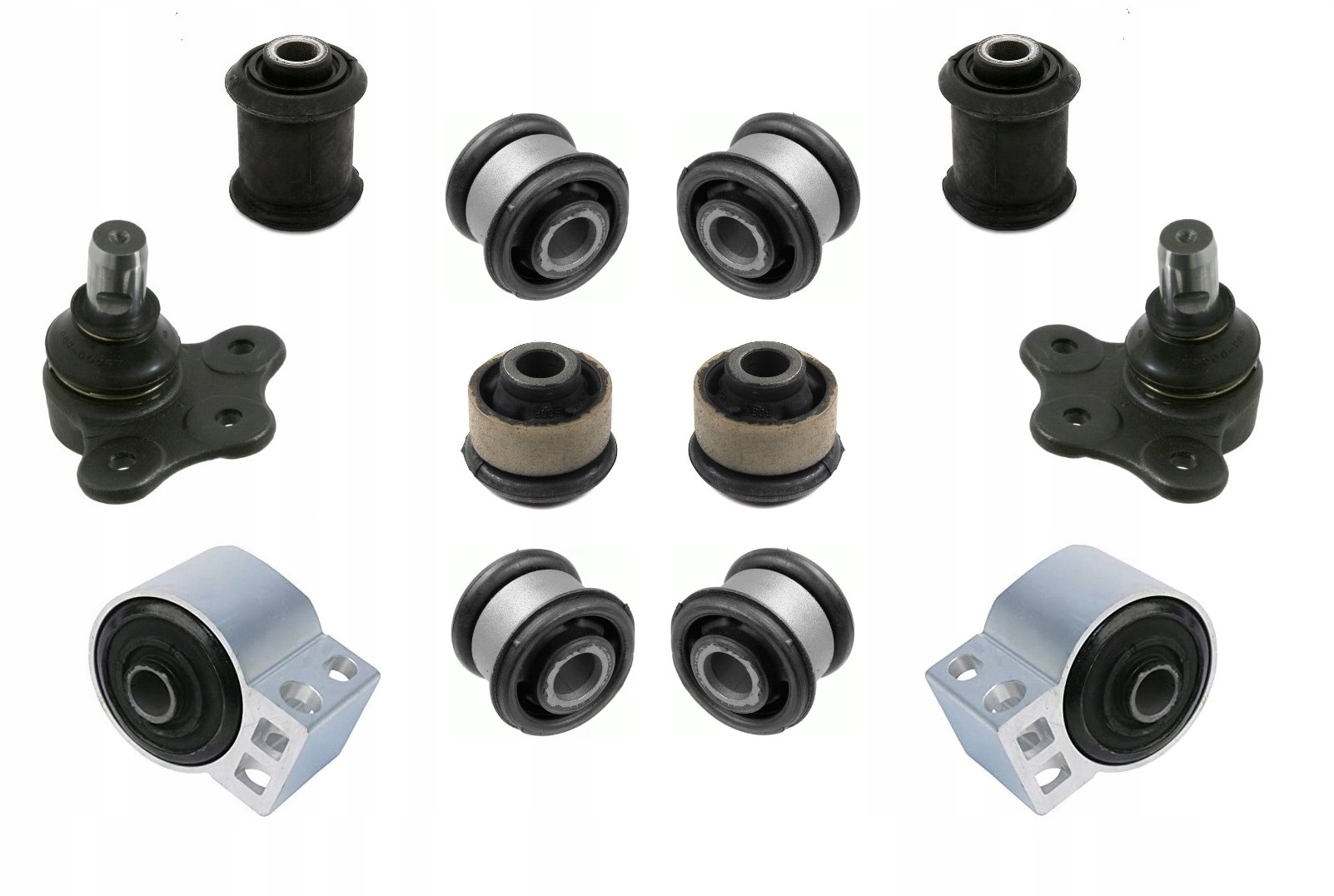 ZAWIESZENIE PRZÓD TULEJE WAHACZE+ RAMA SANKI SAAB 9-5 95 JAKOŚĆ 2002-2009