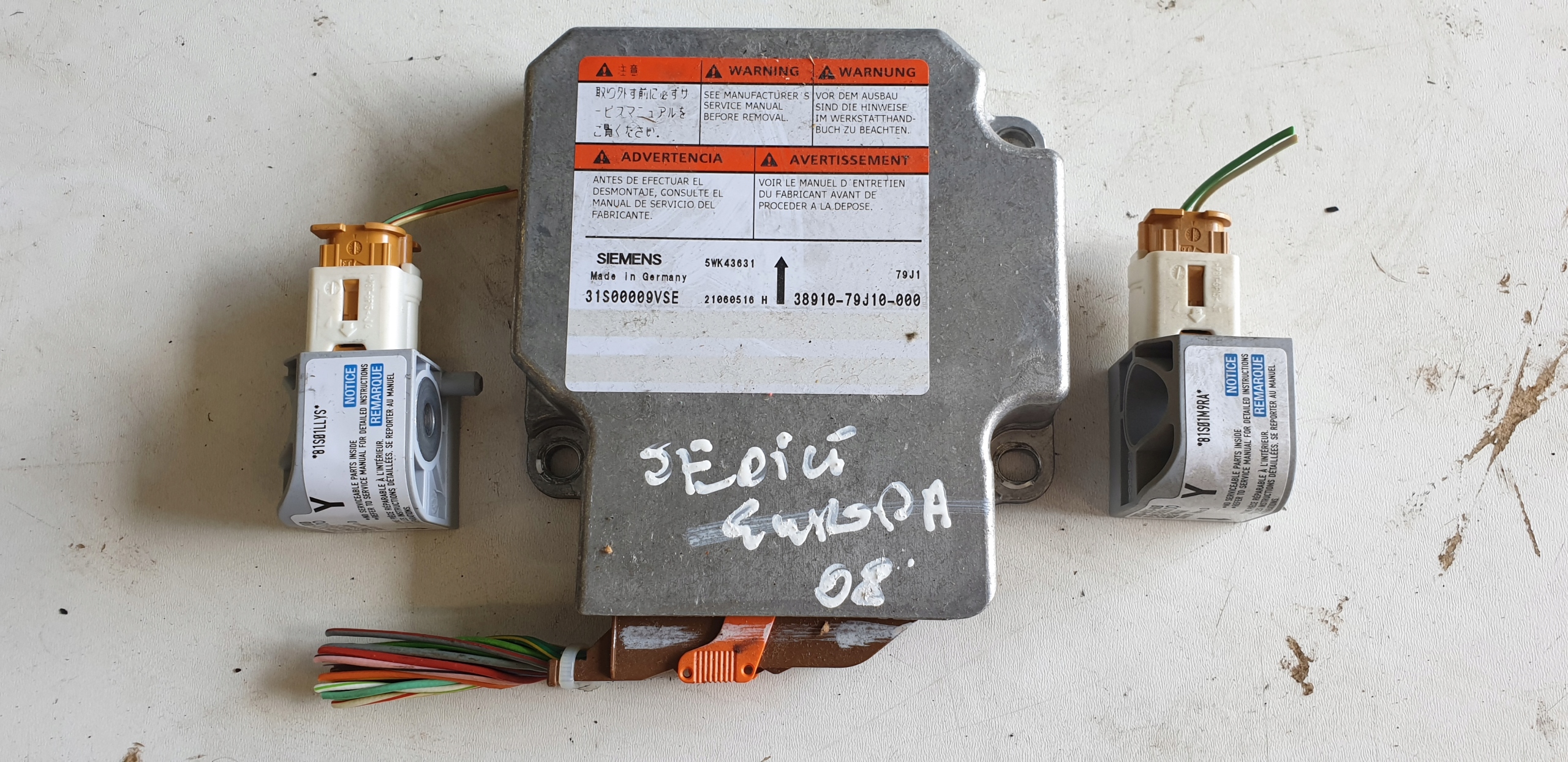 Sensor SENSOR FIAT SEDICI SUZUKI SX4 38910-79J10