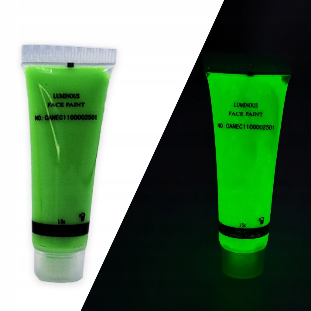 

świecąca farba fluorescencyjna Zielony