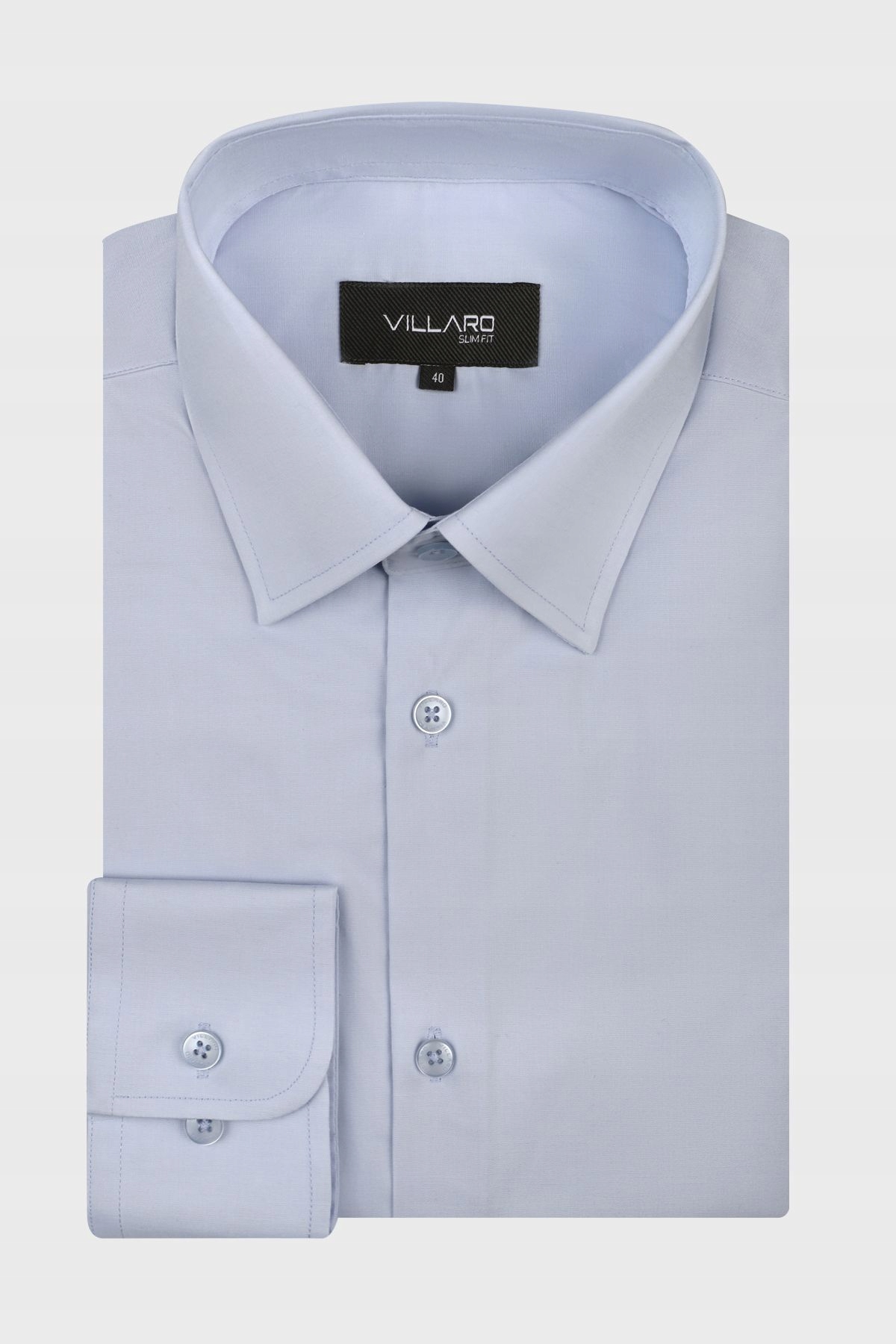 Modrá pánská košile 41-188/194 Slim Fit Villaro