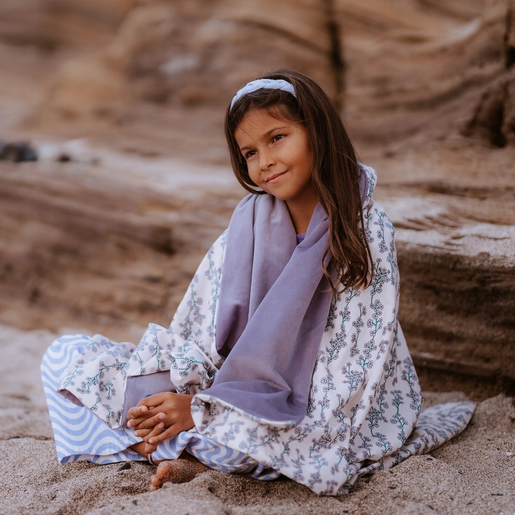 La Millou Lekki Koc velvet Positano L light kocyk dziecięcy Szerokość produktu 110 cm