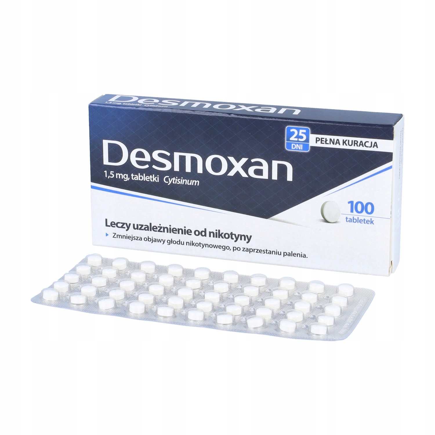 DESMOXAN cytyzyna 1,5 mg lek 100 tabletek