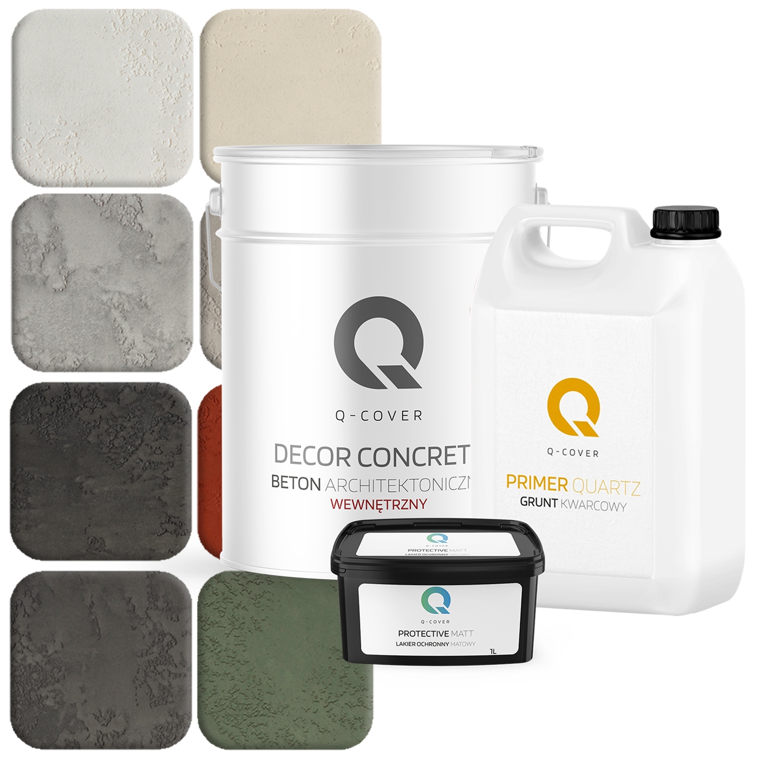 Vnitřní Architektonický Beton 19 kg 10 m2 Hotová Hmota Barvy Dle Výběru