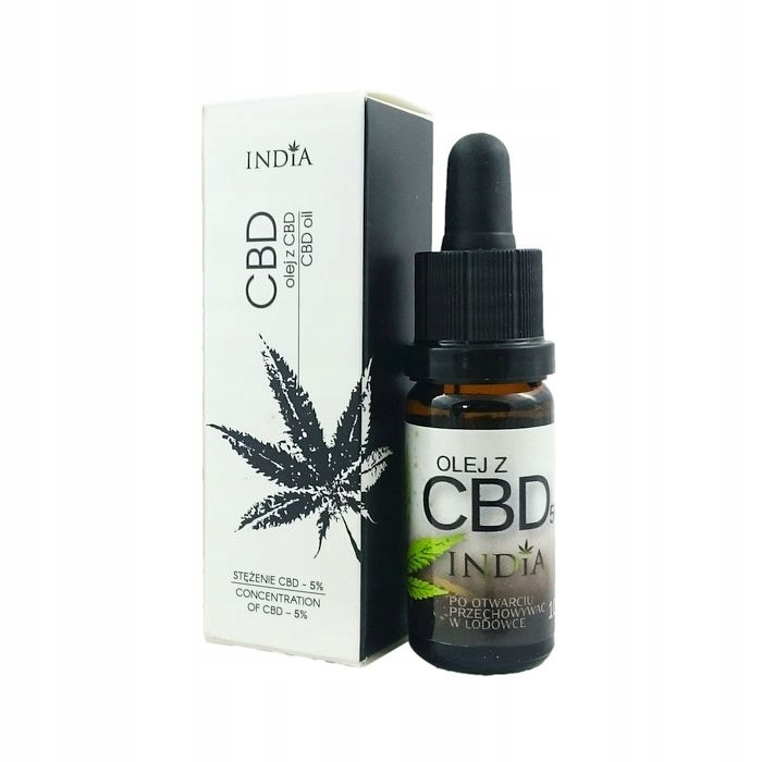 

Olejek konopny Cbd 5% 500mg z Certyfikatem