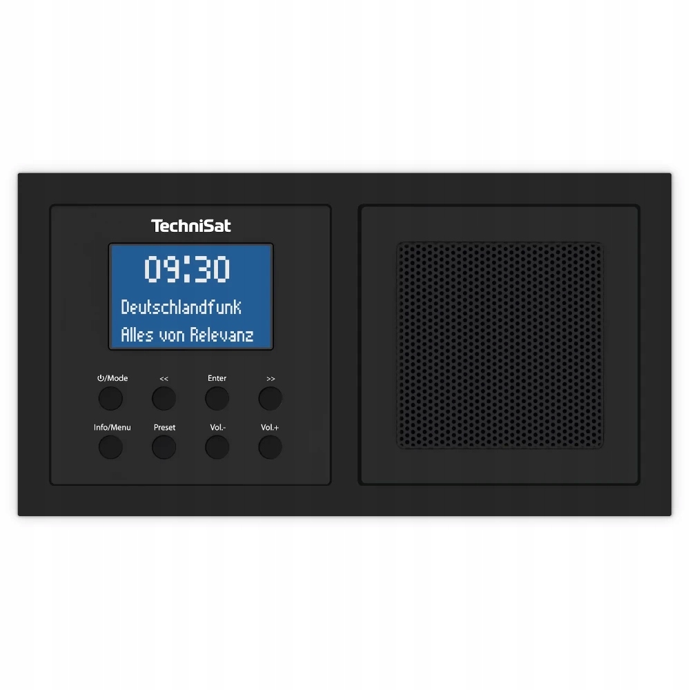 Radio natynkowe TechniSat Digitradio Up 1 0000/3900 Dab+ Fm czarne