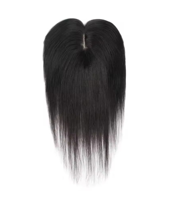 Nakładka na włosy naturalne 100% shape V 2# ciemny brąz 20cm