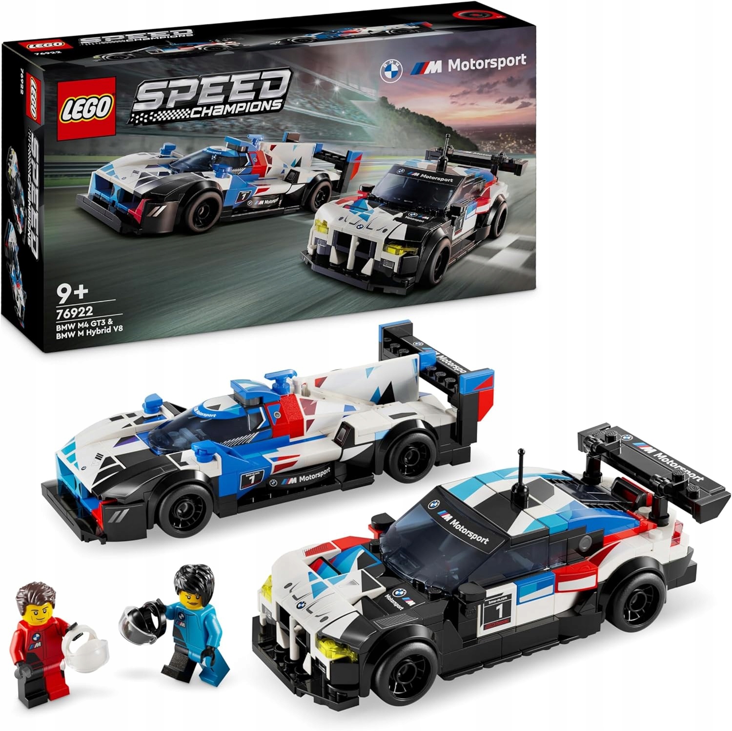 Lego 76922 Speed Champions – Bmw M4 GT3 a M Hybrid V8 pro děti od 9 let