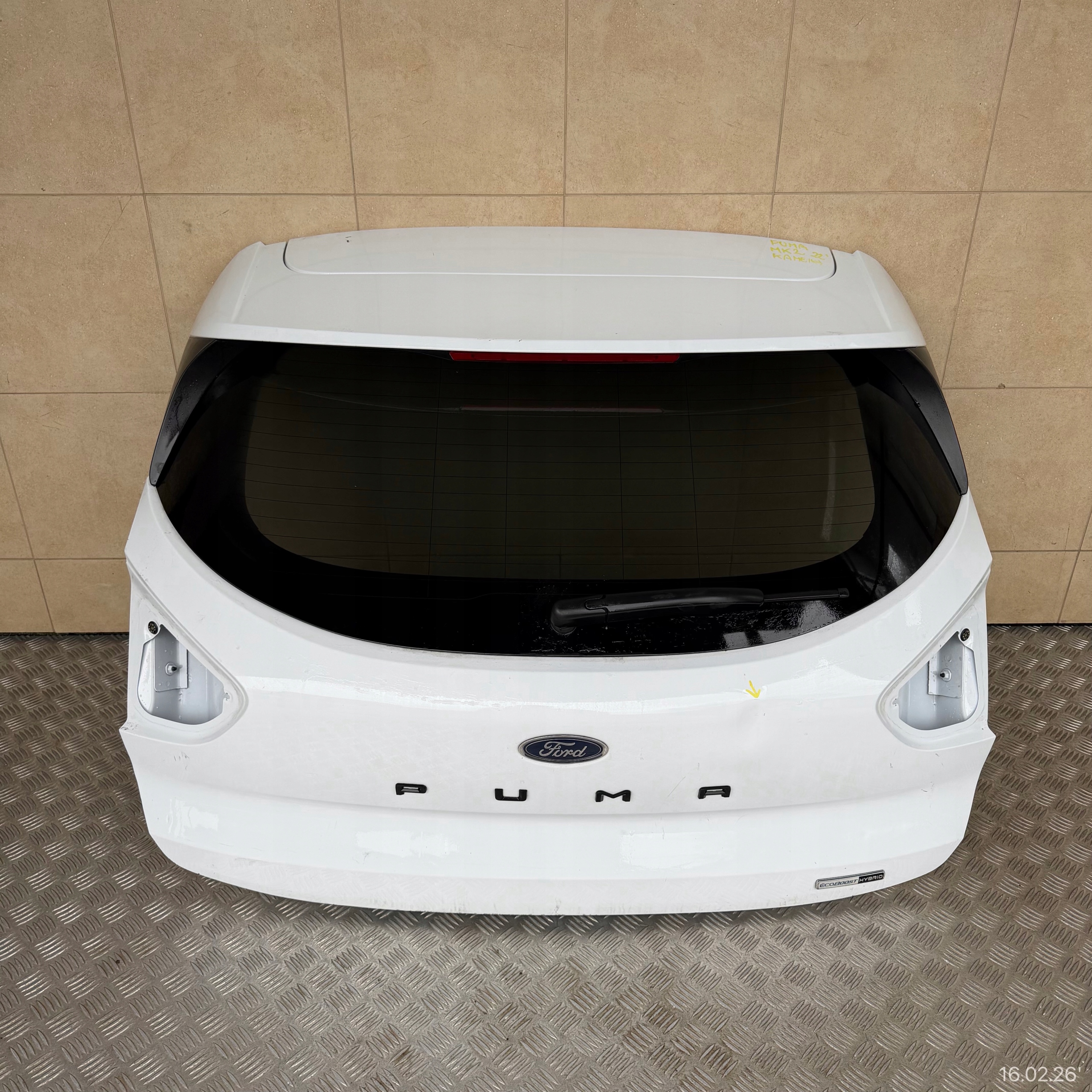 boot doors complete FORD PUMA II ST-LINE 2022 ROK KAMERA
