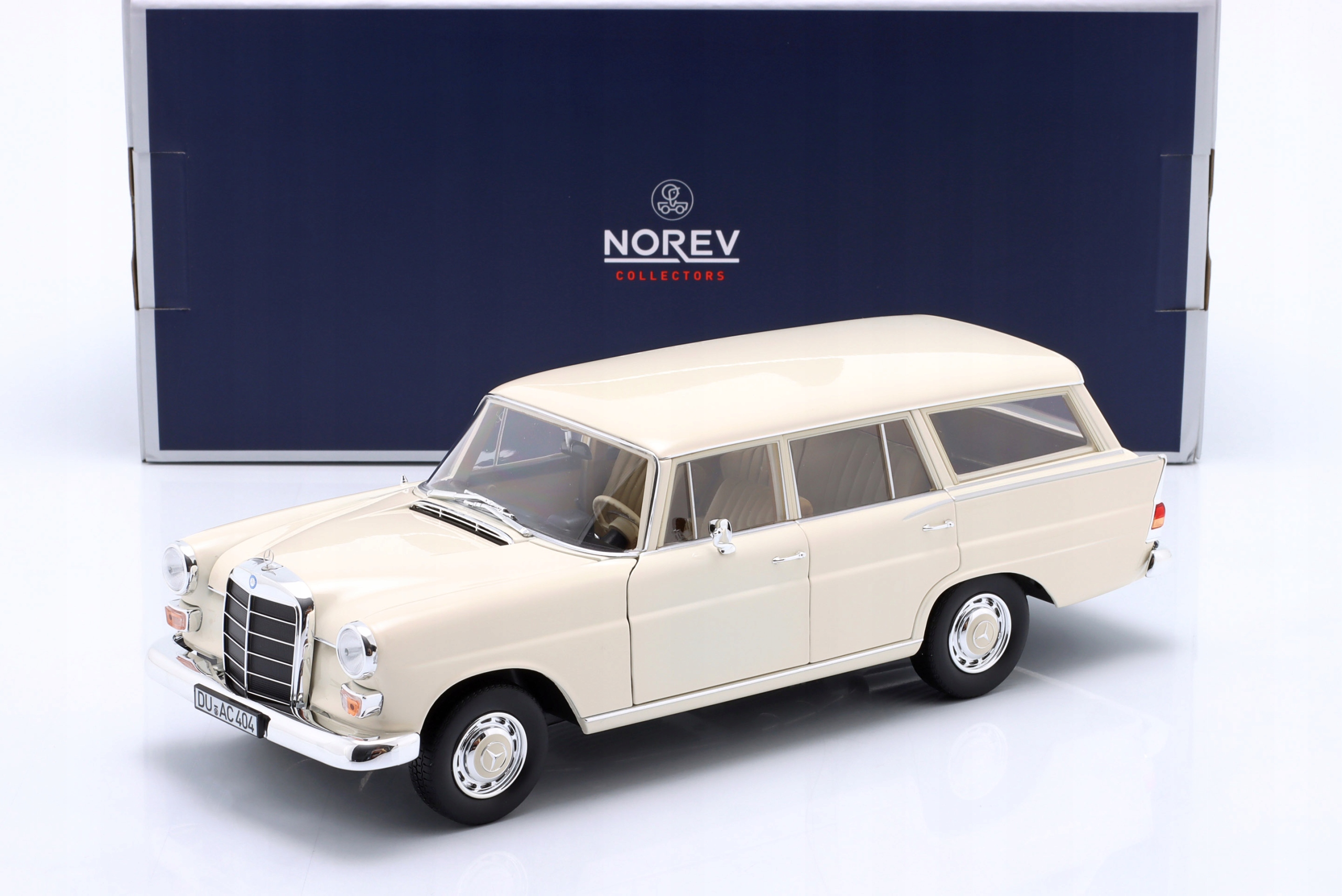 Norev Mercedes-benz 200 Universal (W110) 1966 Cream 1:18