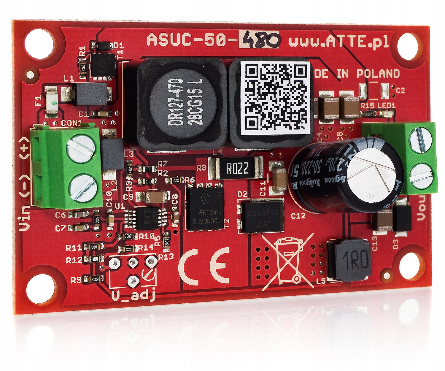 Модуль подъема напряжения ASUC-50-480-OF