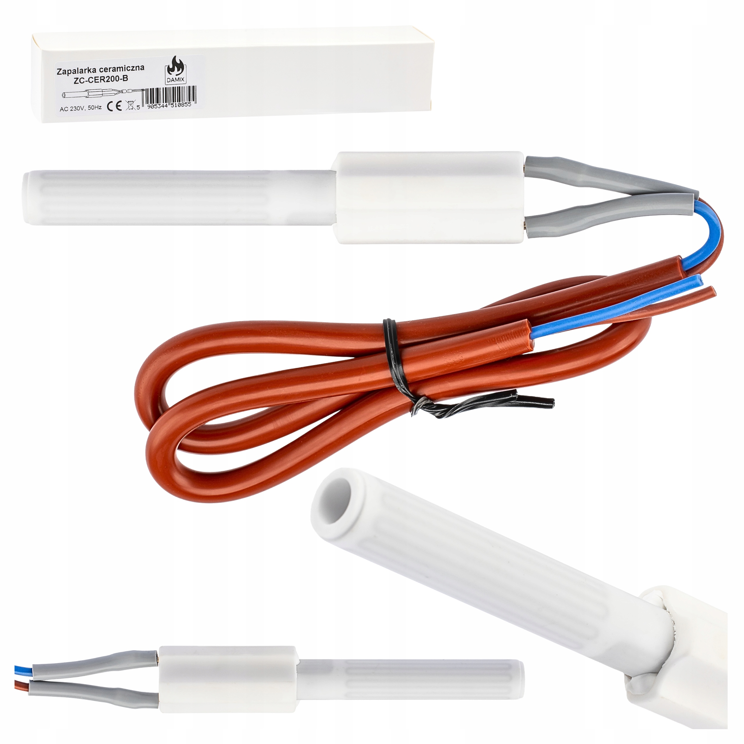 Keramický Zapalovač Pro Kotle Na Pelety 200 W, Silný A Robustní