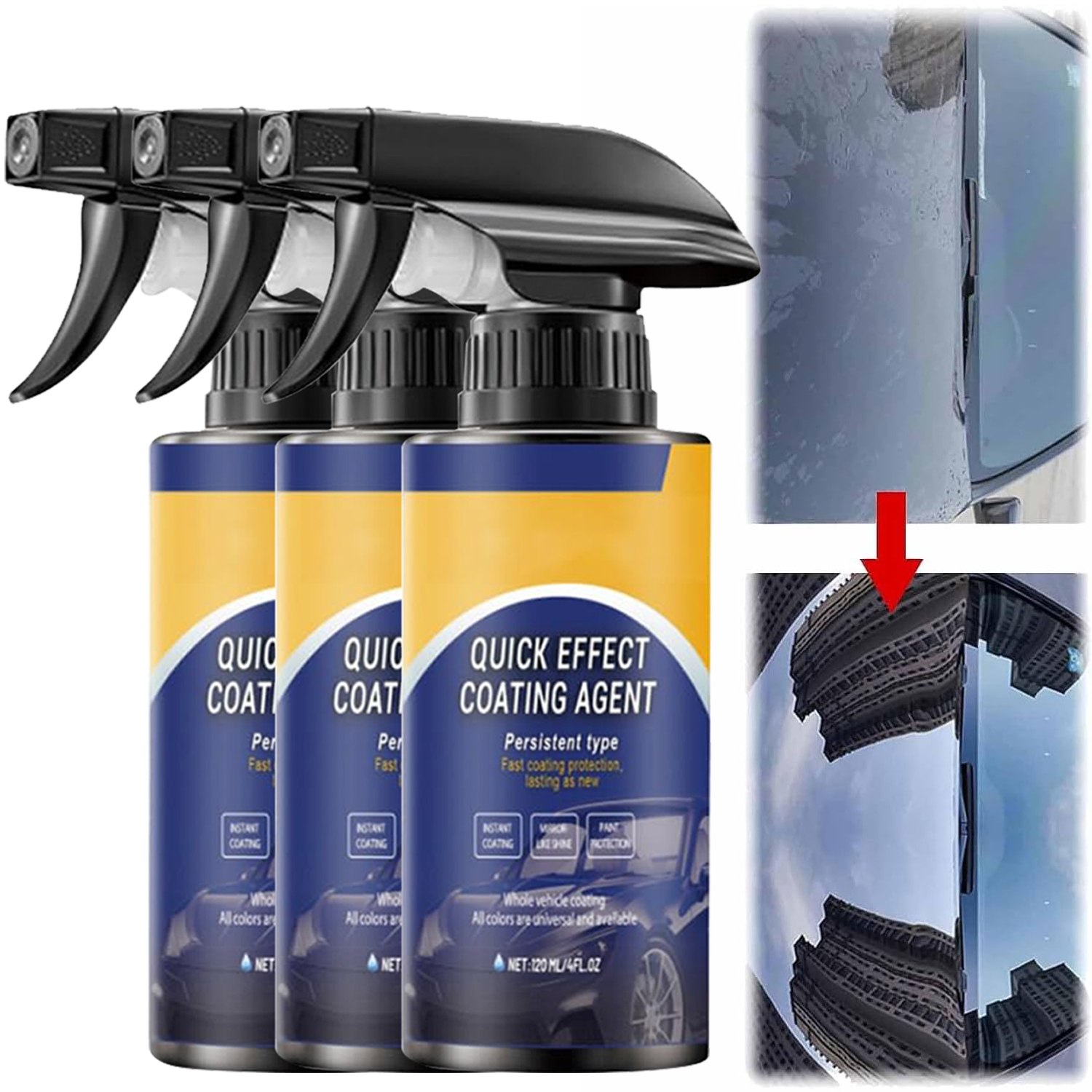 Nano Spray Do Naprawy Zarysowań Samochodów Do Usuwania Rys Samochodowego 3X