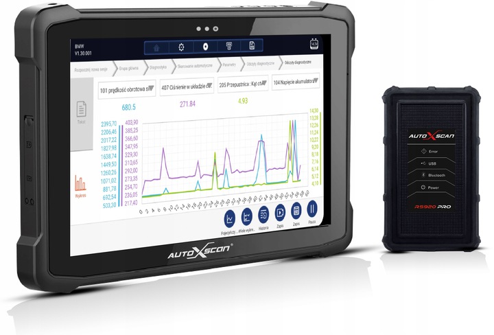 TESTER DIAGNOSTYCZNY AUTOXSCAN RS940 PRO POLSKI Marka inna