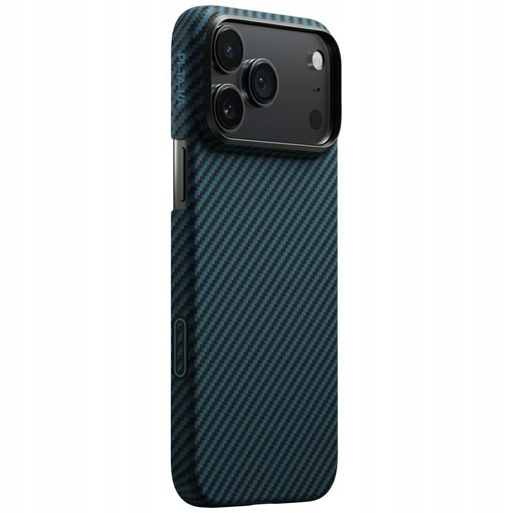 Etui Pitaka Ultra-Slim MagSafe do iPhone17 Pro Max czarno niebieski