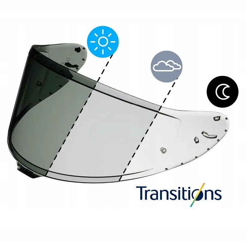 Wizjer SHOEI CWR-F2PN do kasku SHOEI NXR 2 /clear/