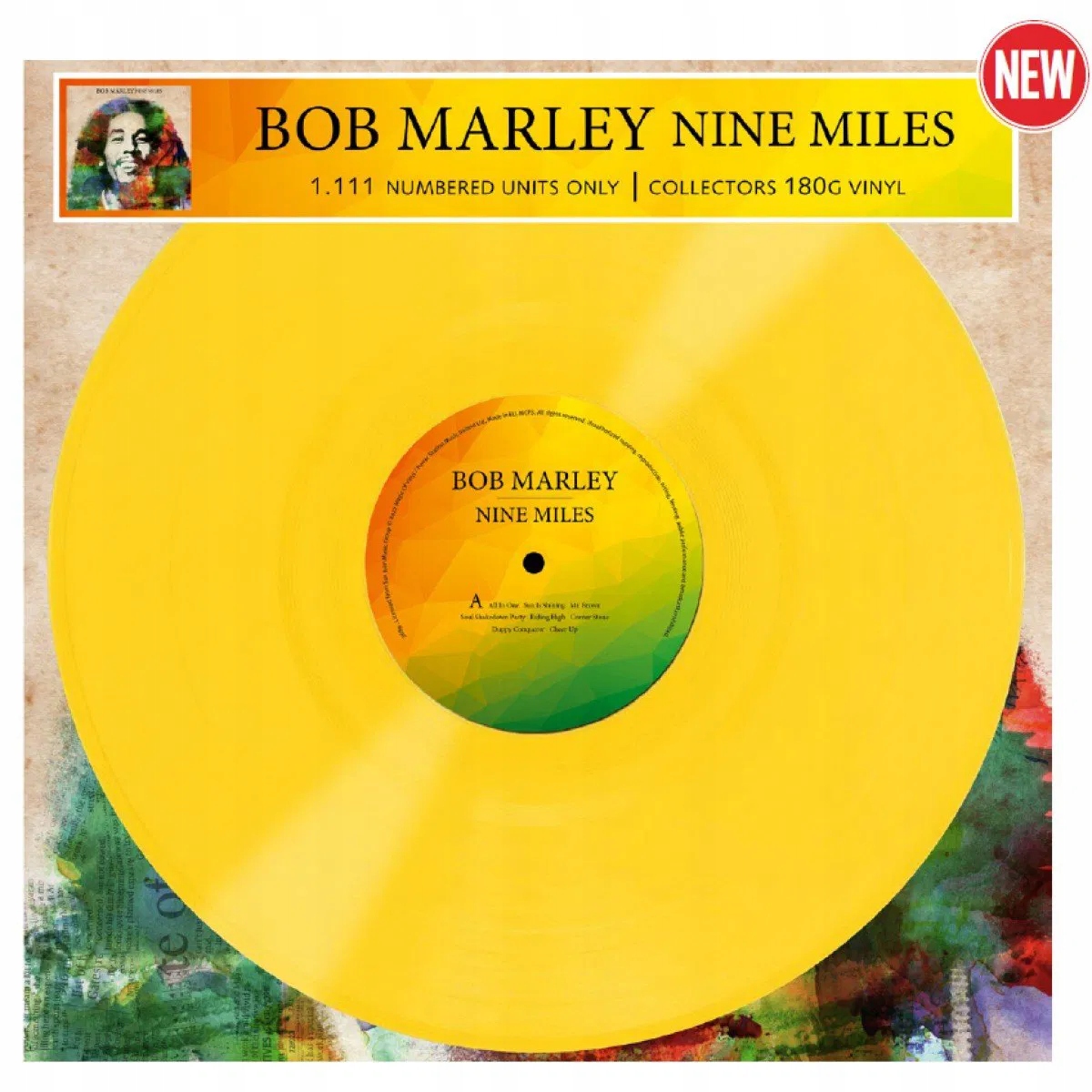 Marley Bob: Nine Miles (Sun is Shining) (Coloured Vinyl) Vinyl (lp)