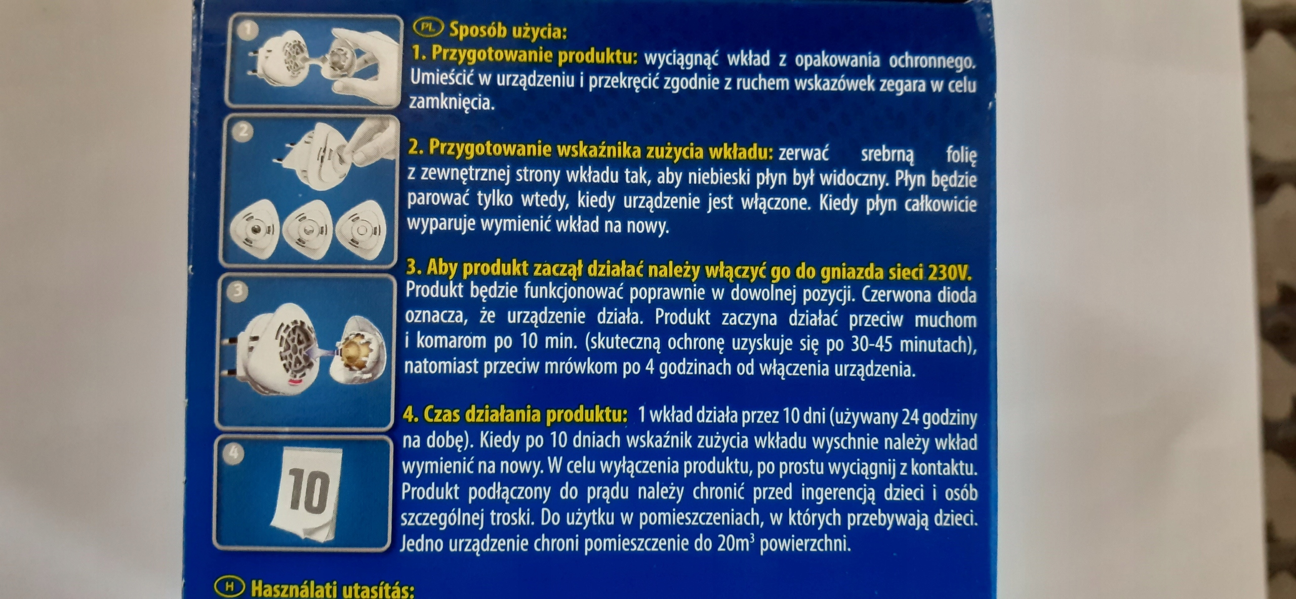 RAID NIGHT & DAY 1 ZAPAS NA KOMARY MUCHY MRÓWKI EAN (GTIN) 5907635901274